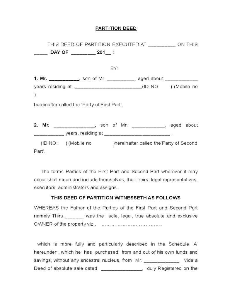 partition-deed-english-pdf-deed-property-law