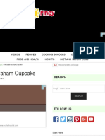 Chocolate Graham Cupcake