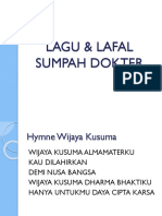 Lagu & Lafal Sumpah Dokter