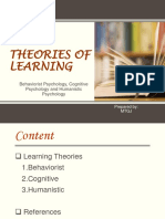 Theories of Learning