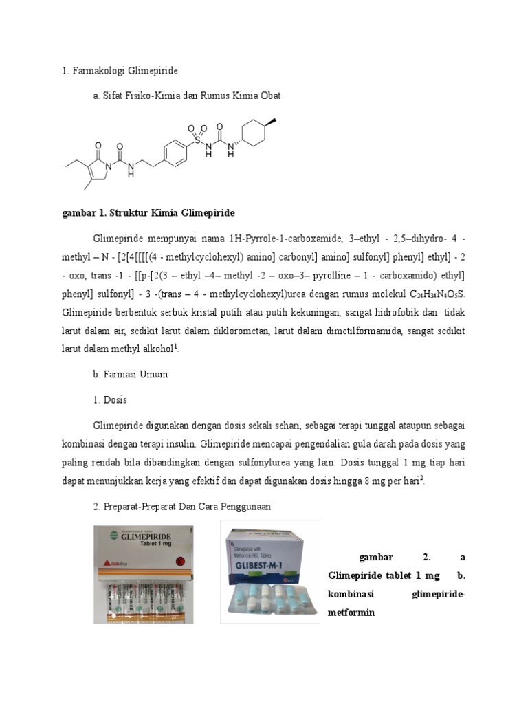 Glimepiride | PDF