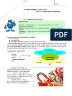 Alimentația Sănătoasă Micii Sanitari 2017