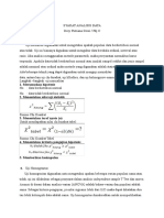 Syarat Analisis Data