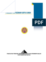 Panduan Penulisan Karya Ilmiah FTPP PDF