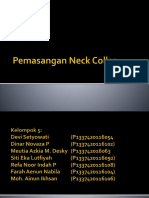 Pemasangan Neck Collar