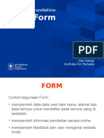 HTML Form: Front-End Foundation