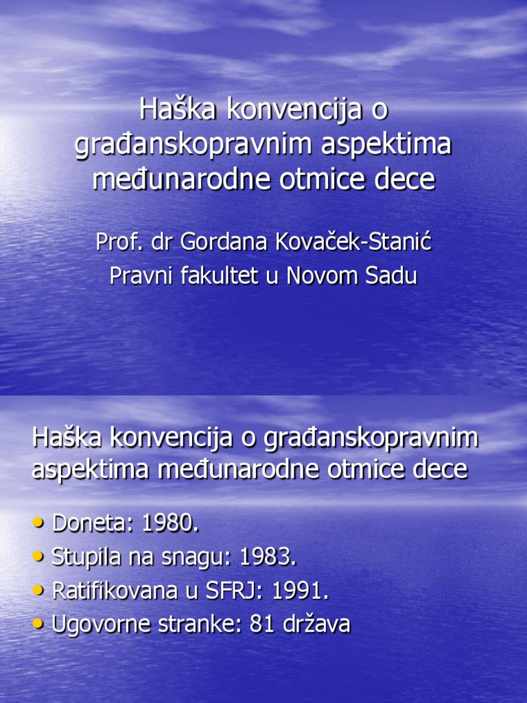 Haska Konvencija | PDF