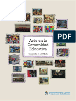 Cuadernillo Arte en La Comunidad Educativa