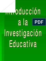 Introducción a La Investigación Educativa_Presentación