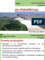 Introdução A Centrais Hidrelétricas