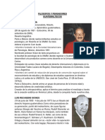 Filósofos y pensadores centroamericanos