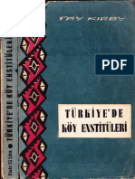 Türkiye'de Köy Enstitüleri - Fay Kirby