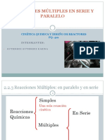 Reacciones Serie Paralelo