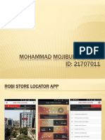 Robi Store Locator App