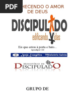 Apostila para discipulado um a um ou em grupo 