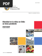 Obesidad en La Ninez en Chile