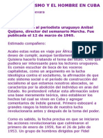 El Socialismo y El Hombre en Cuba