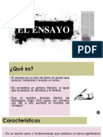 El ensayo 4°