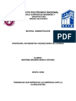 Tendencias Que Enfrentan Las Empresas Ante La Globalización