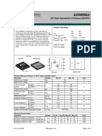 AON6906A: General Description Product Summary