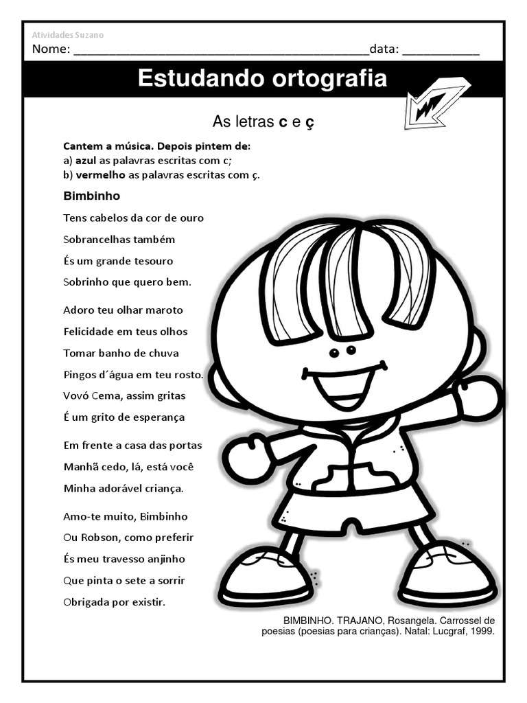 Produção de Texto e Ortografia 2º Ano PDF | PDF | Lazer, image size:768x1024