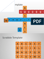 1054 Scrabble Powerpoint Template