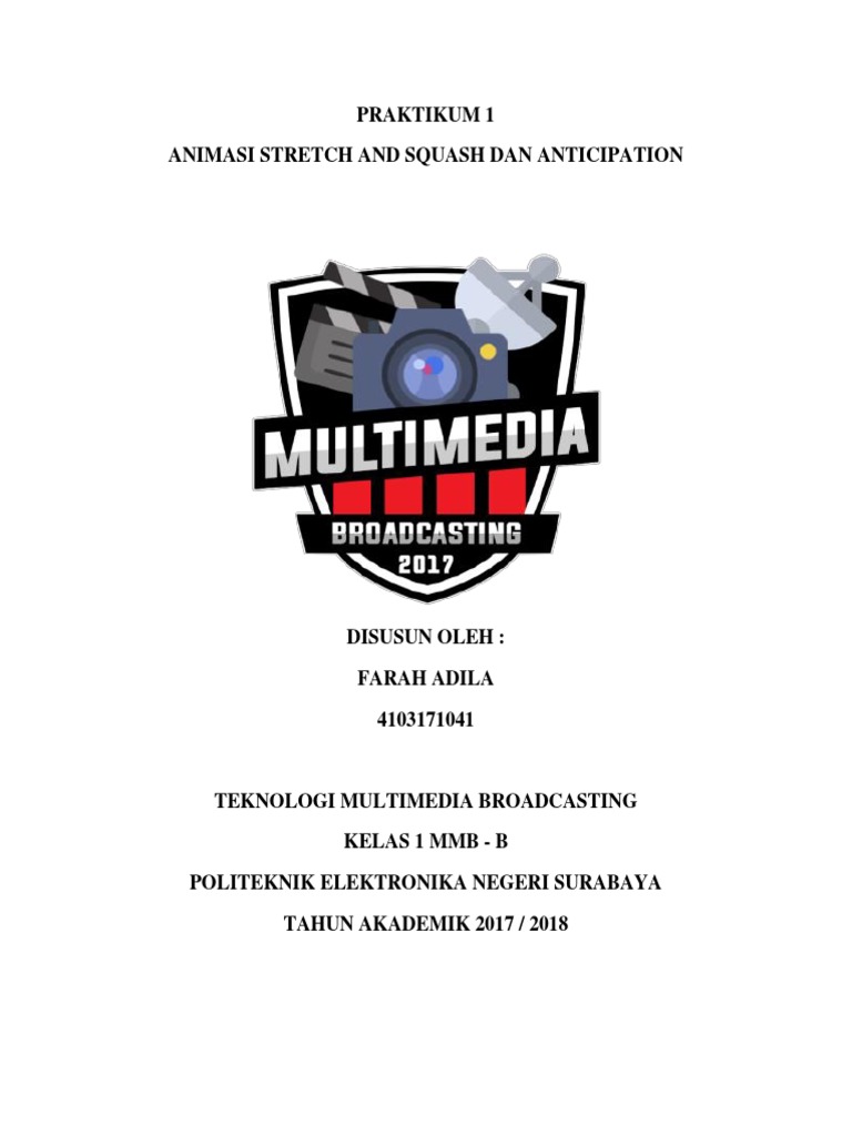 Prinsip Animasi Squash and Stretch Dan Anticipation PDF