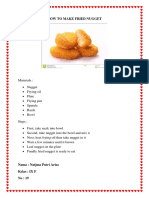 How To Make Fried Nugget