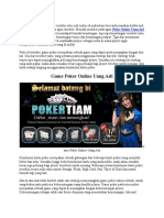 Game Poker Online Uang Asli