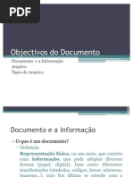 Objectivos Do Documento