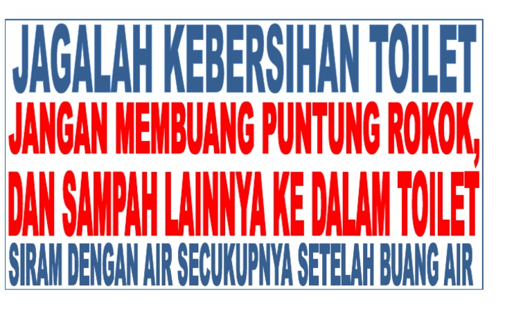 Judul Di Toilet