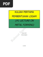 Download KuliahPertamaPembentukanLogamEdI by fadhlims SN38923136 doc pdf