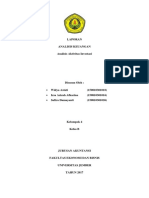 Laporan Analisis Aktivitas Investasi