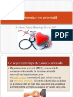 Hipertensiunea arterială