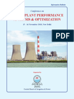 Power Plant Performance Analysis & Optimization: Conference On