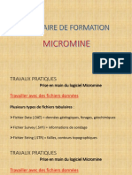 Micromine Formation 4