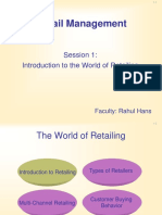 Session - 1 - Introduction To Retail Management