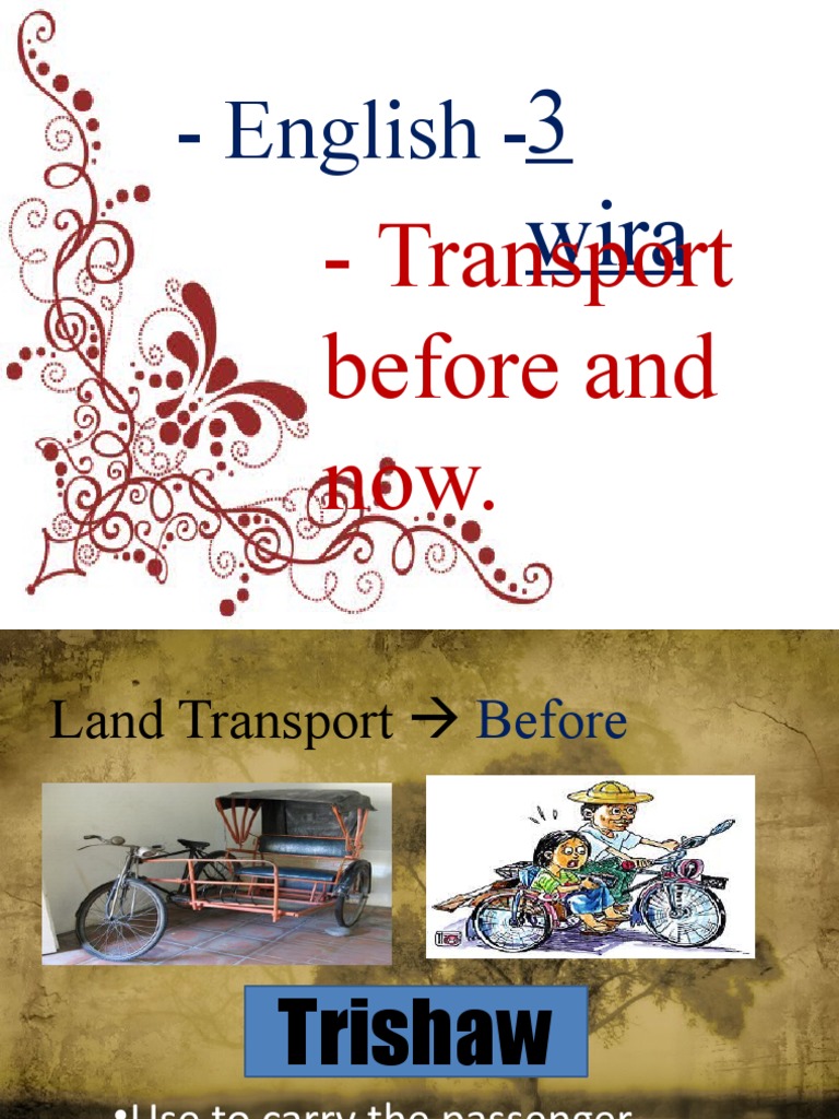 Evolution of Land, Water, and Air Transport | PDF
