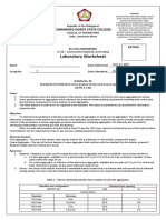 Laboratory Worksheet: Camarines Norte State College