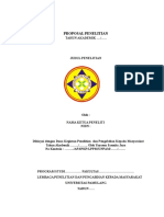 Format Lembar Pengesahan Proposal Penelitian 2