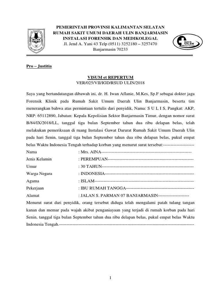 Penganiayaan Sedang