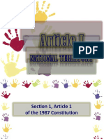 Article 1 of Philippines