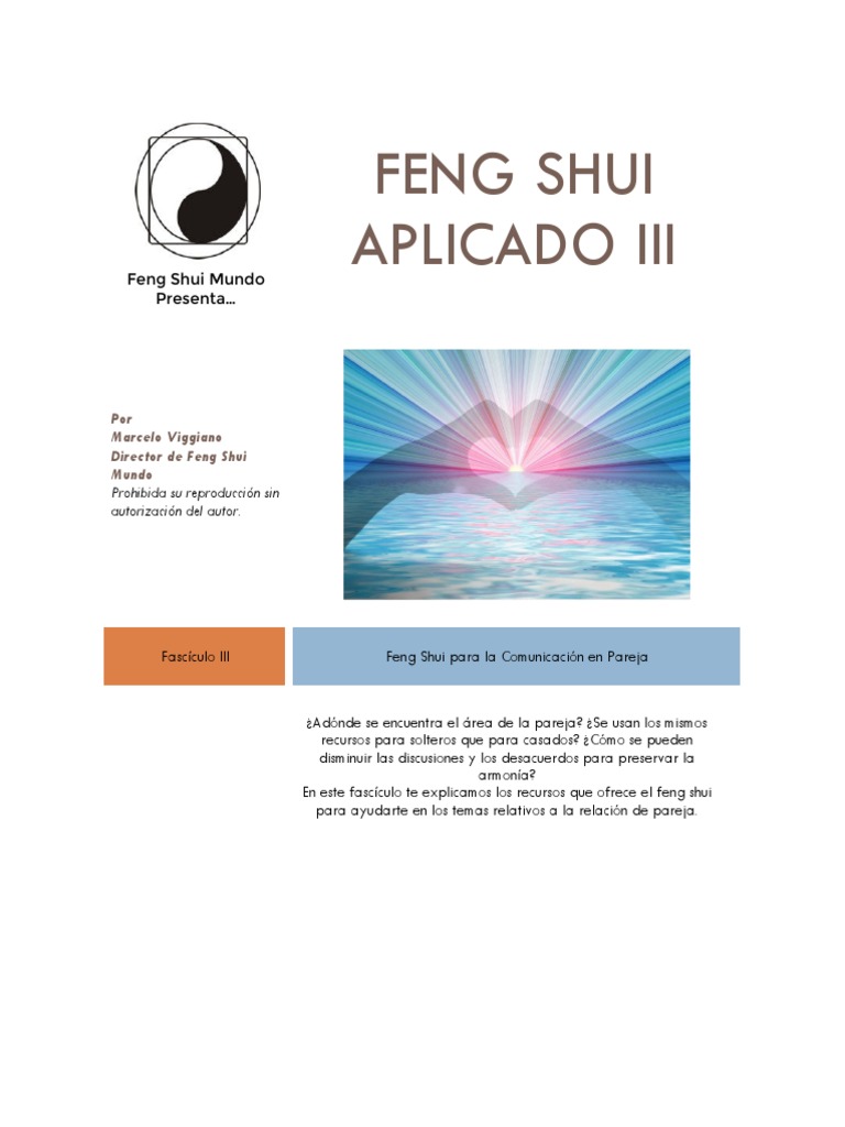 Feng Shui para la Comunicación de Pareja | PDF | Yin y yang | Feng Shui