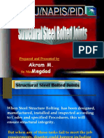 Structural Steel Bolted Joints By Megdad -NAPIS.ppt