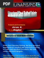 Snug-Tightened Bolt Installation Guide | PDF | Mechanical Engineering