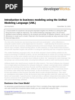 Introduction To Business Modeling Using UML