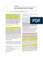 Allergic and Nonallergic Forms of Atopic Diseases. JACI 2003