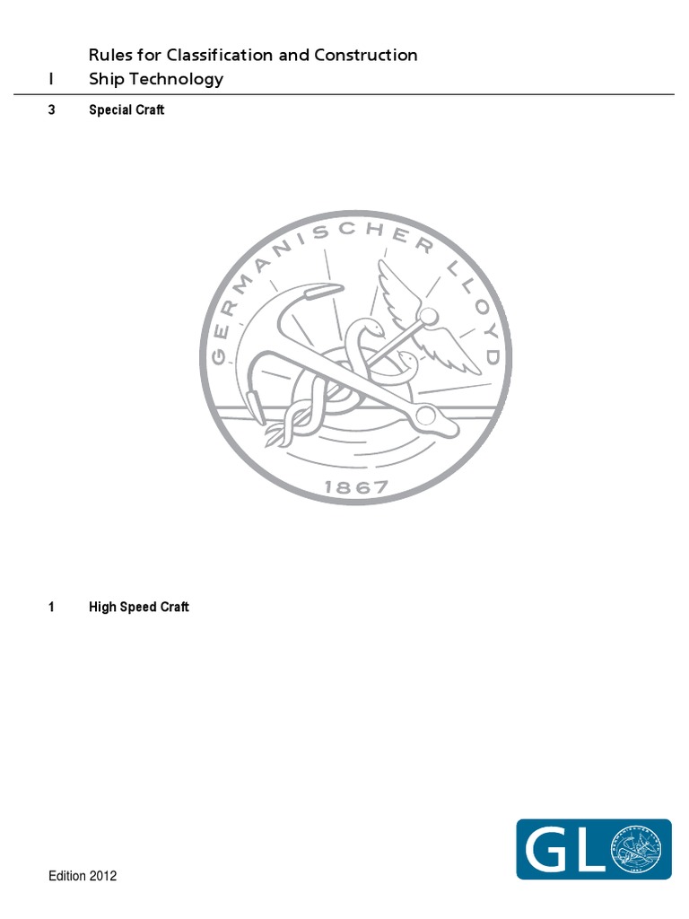 Rules for High-Speed Craft Safety | PDF | Ships | Marine Propulsion