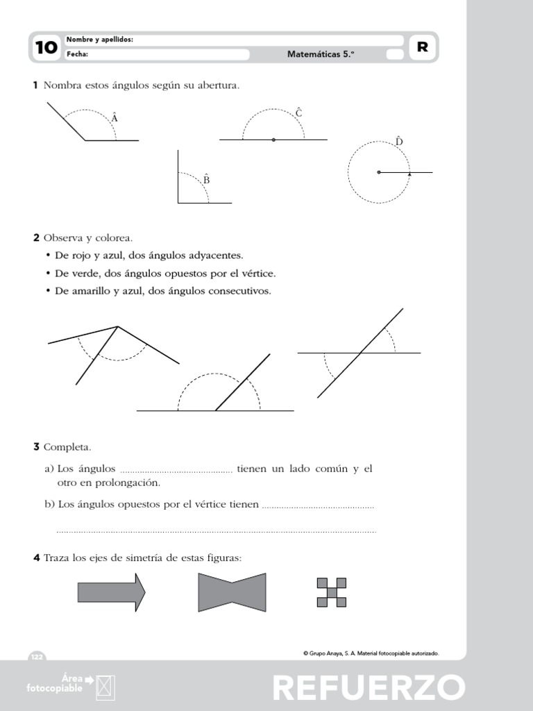 matematicas refuerzo