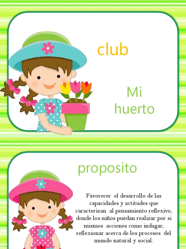 Club El Huerto Escola R Meep | PDF | Semilla | Plantas